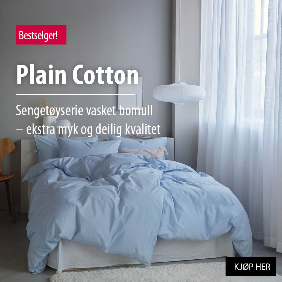 Plain Cotton sengetøyserie